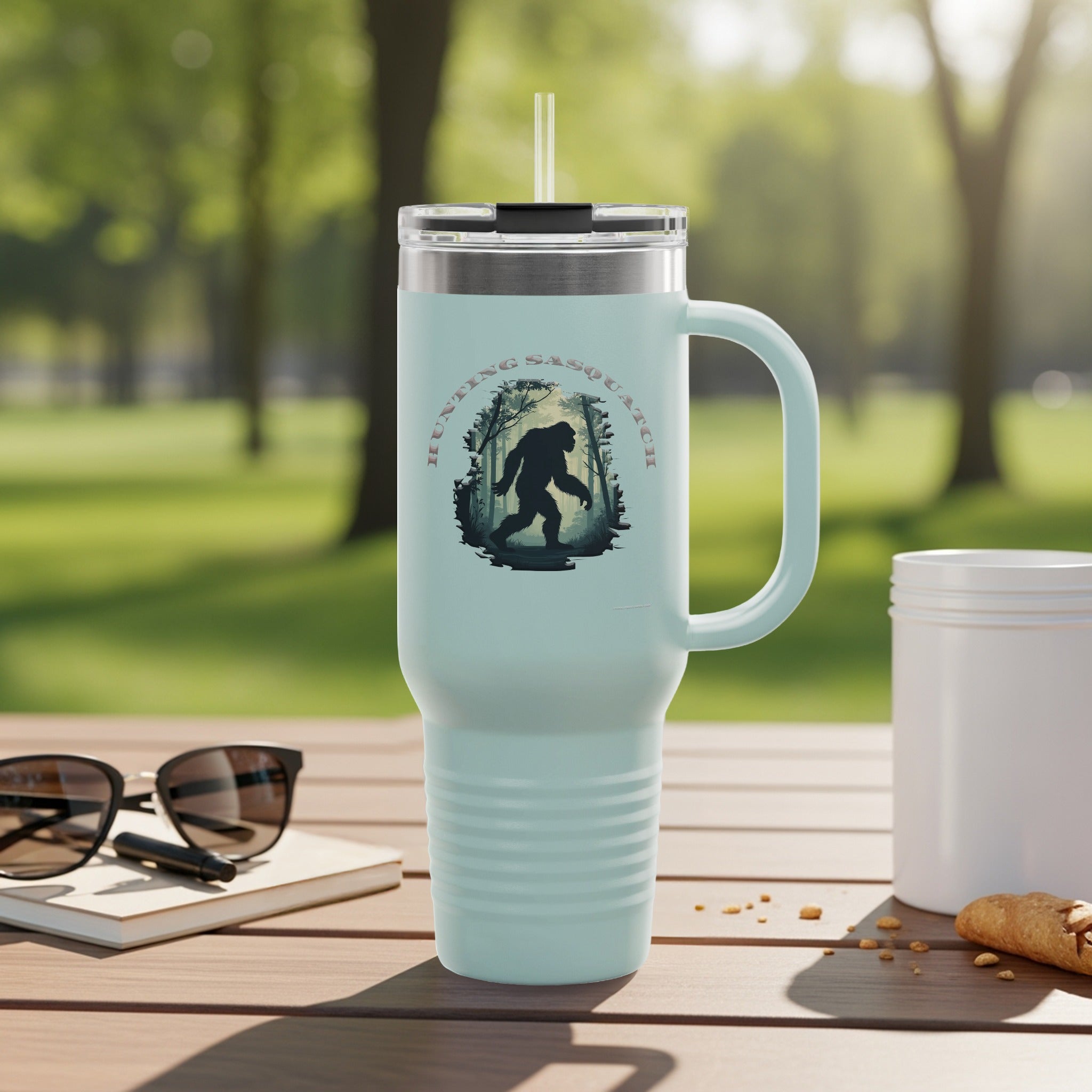 Keeping Sasquatch Adventure in Style Tumbler product