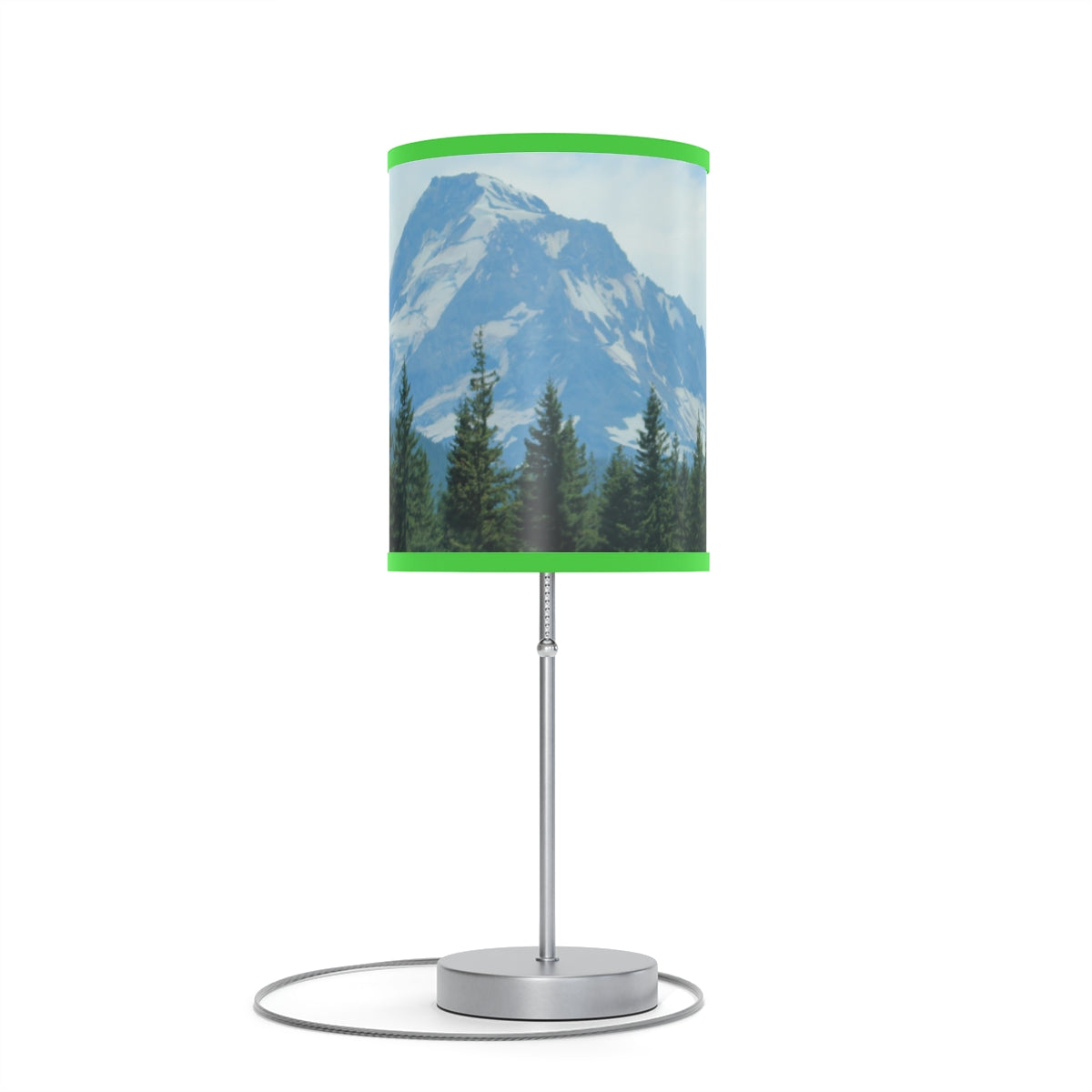 Mountain Nature Scene Table Lamp Product