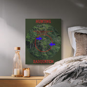 Hunting Sasquatch Wall Art Print Canvas Decor product type