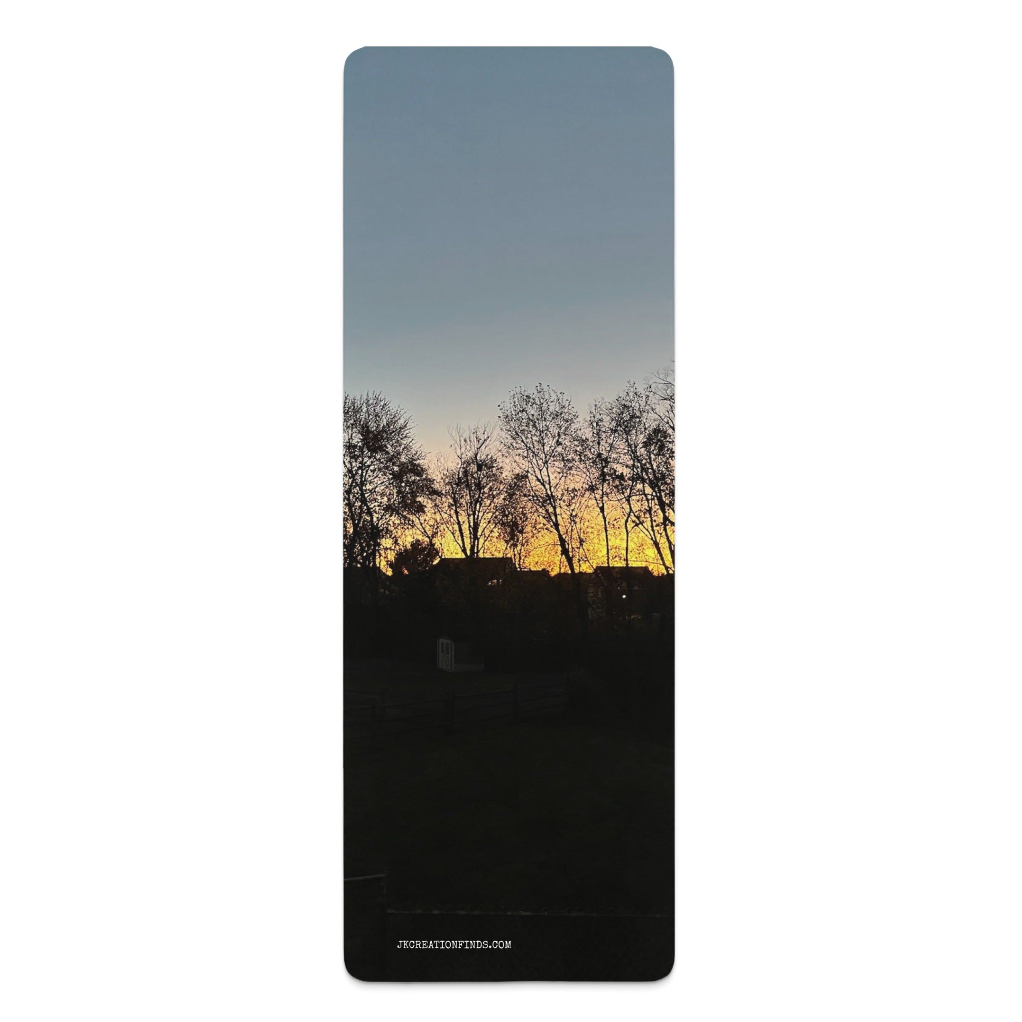 Sunset View with Trees Artistic Poster product