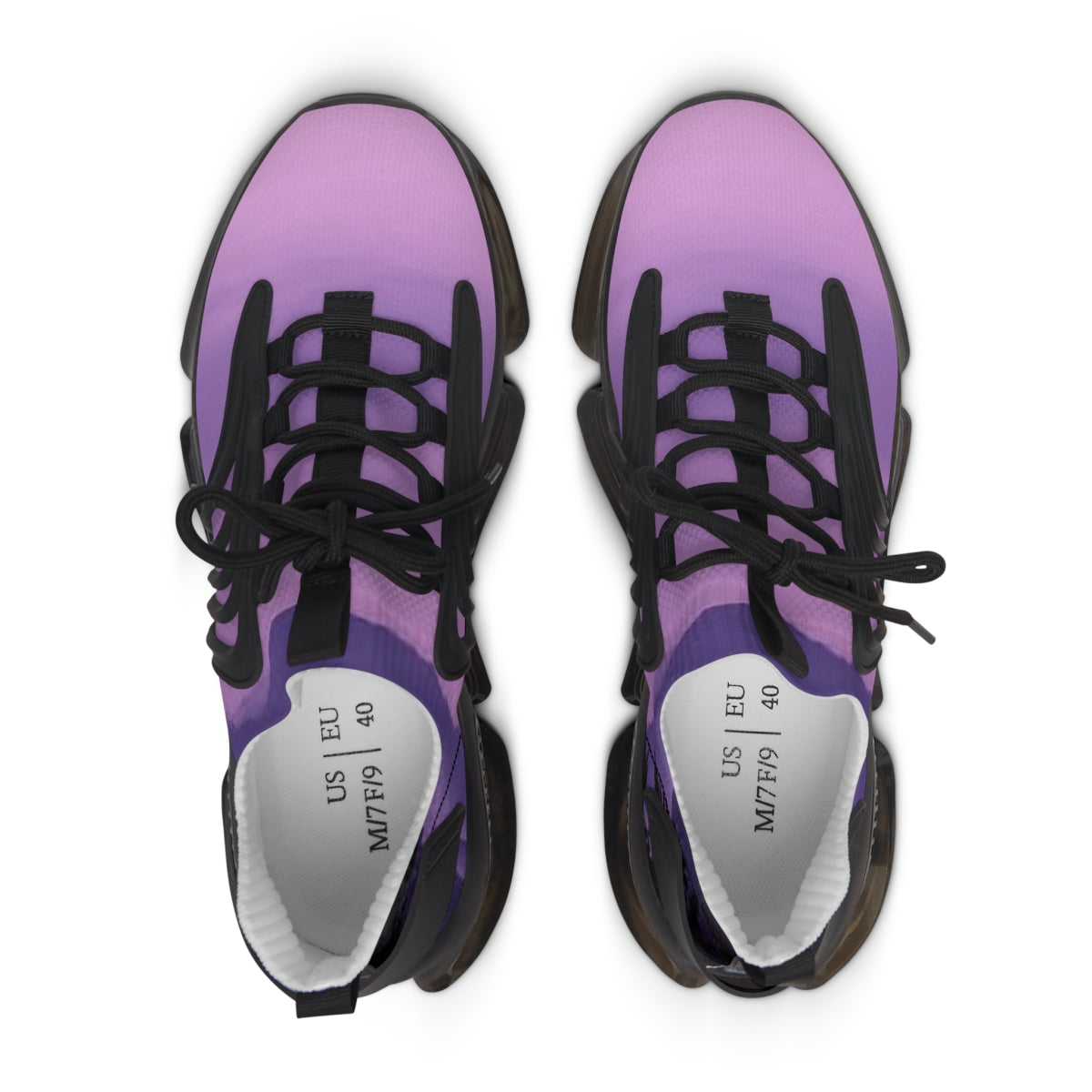 Stylish Purple and Black Athletic Footwear Product