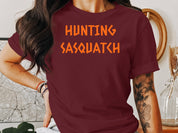 Hunting Sasquatch Stylish Graphic Tee Shirt product type