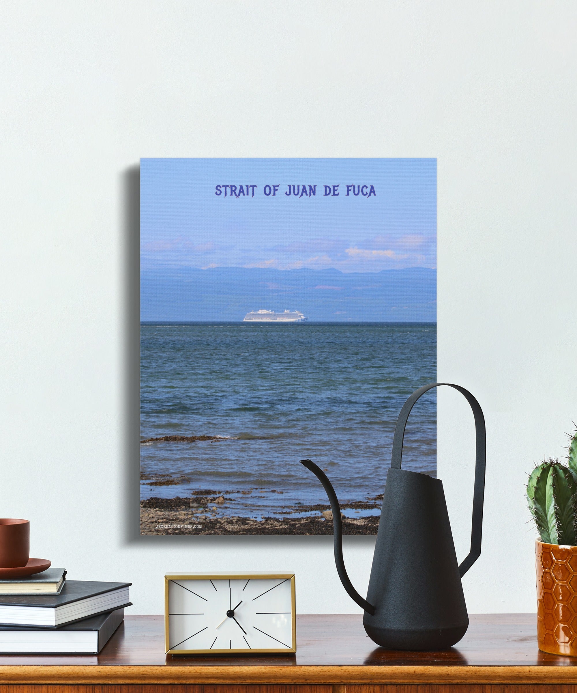 Strait of Juan de Fuca Wall Art Canvas product