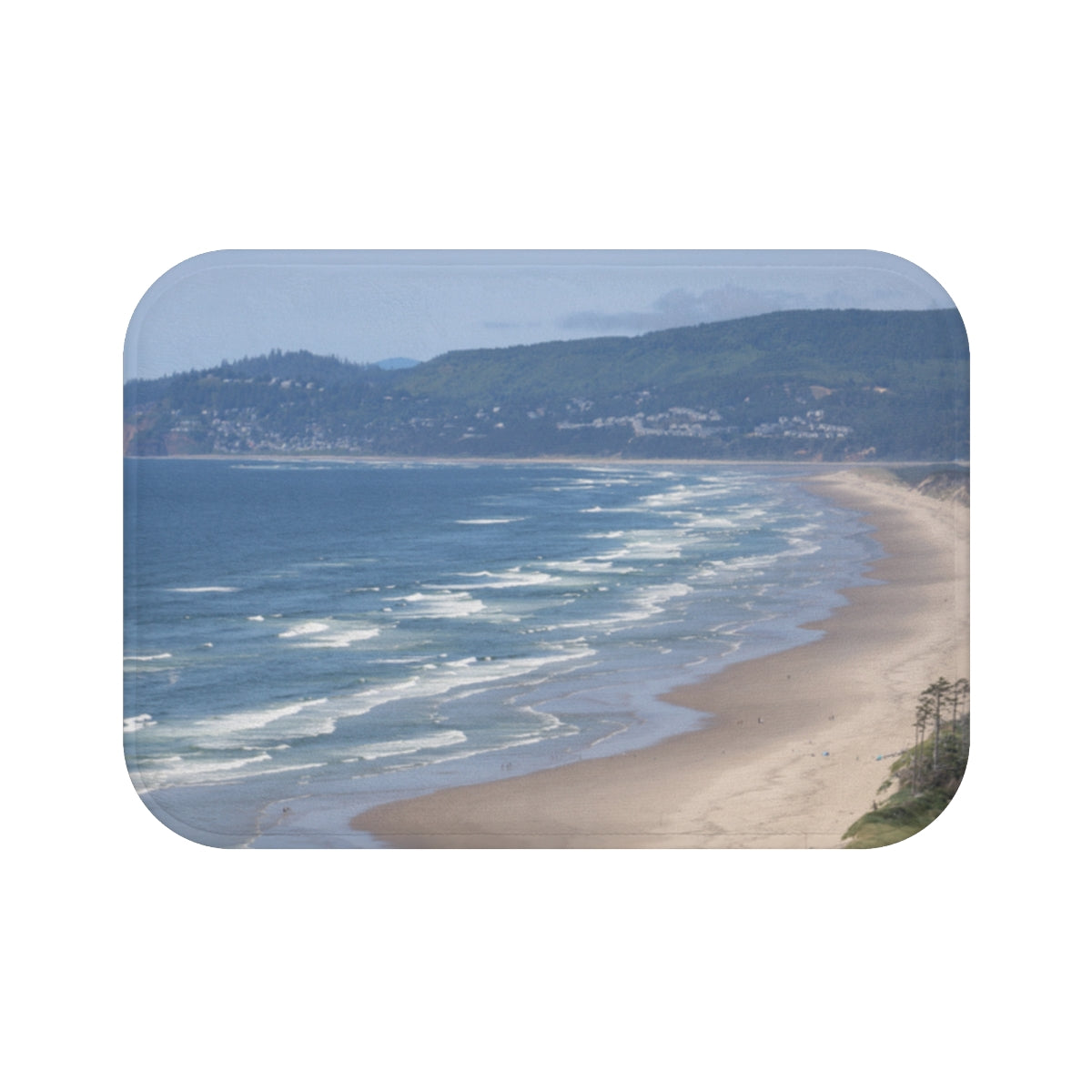 Scenic Beach View Rug for Home Decor