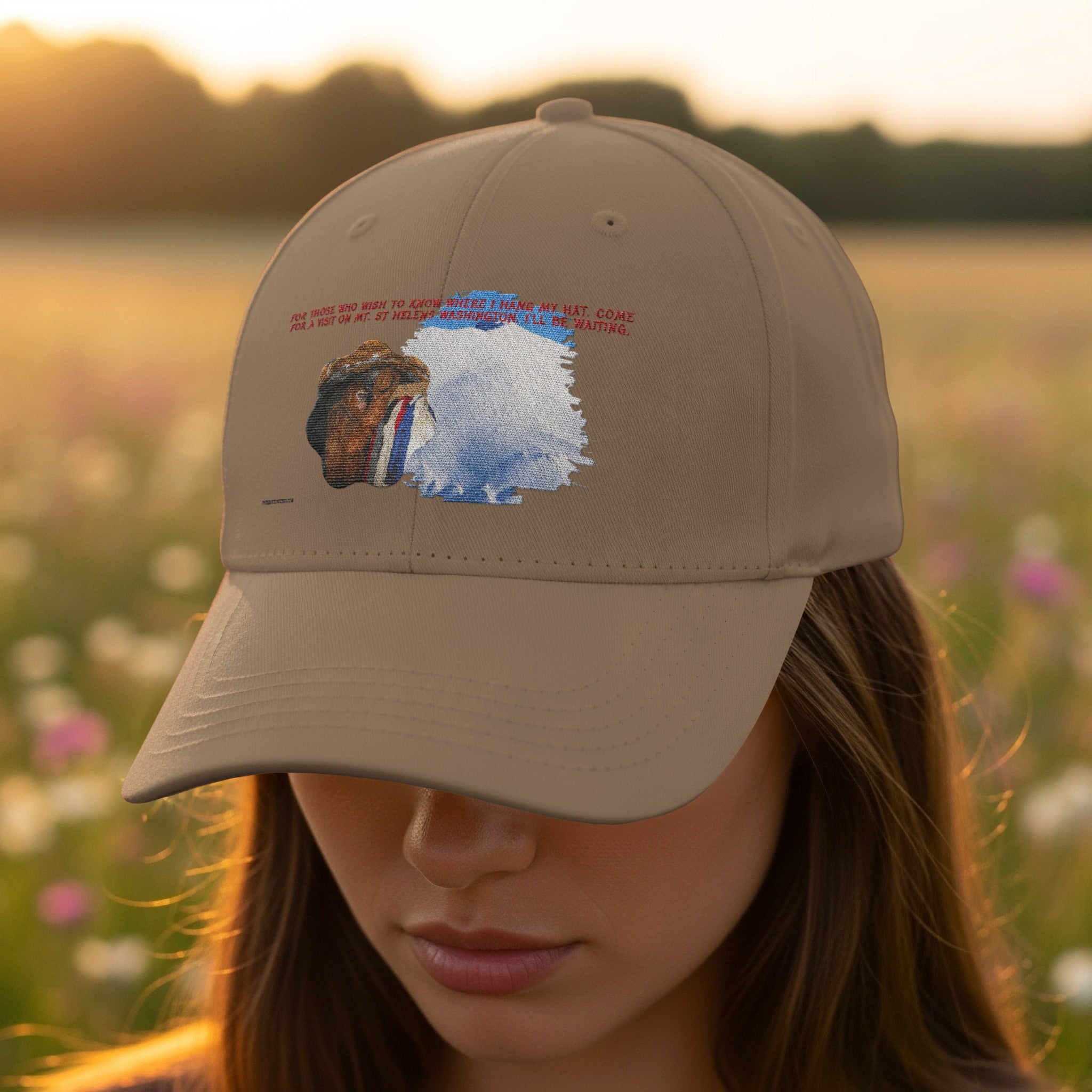 Fantasy Scene Dog and Lion Graphic Hat product