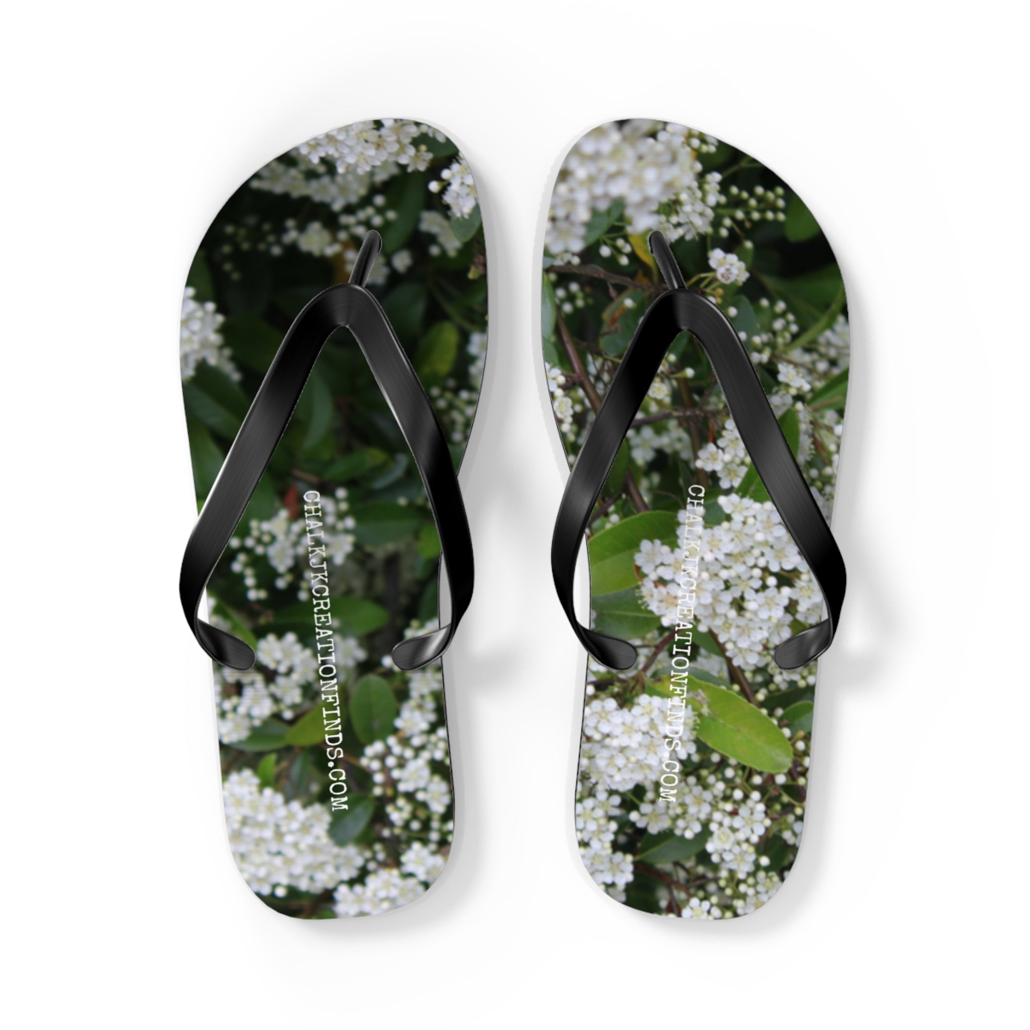 Floral Pattern Summer Beach Flip Flops Footwear Product