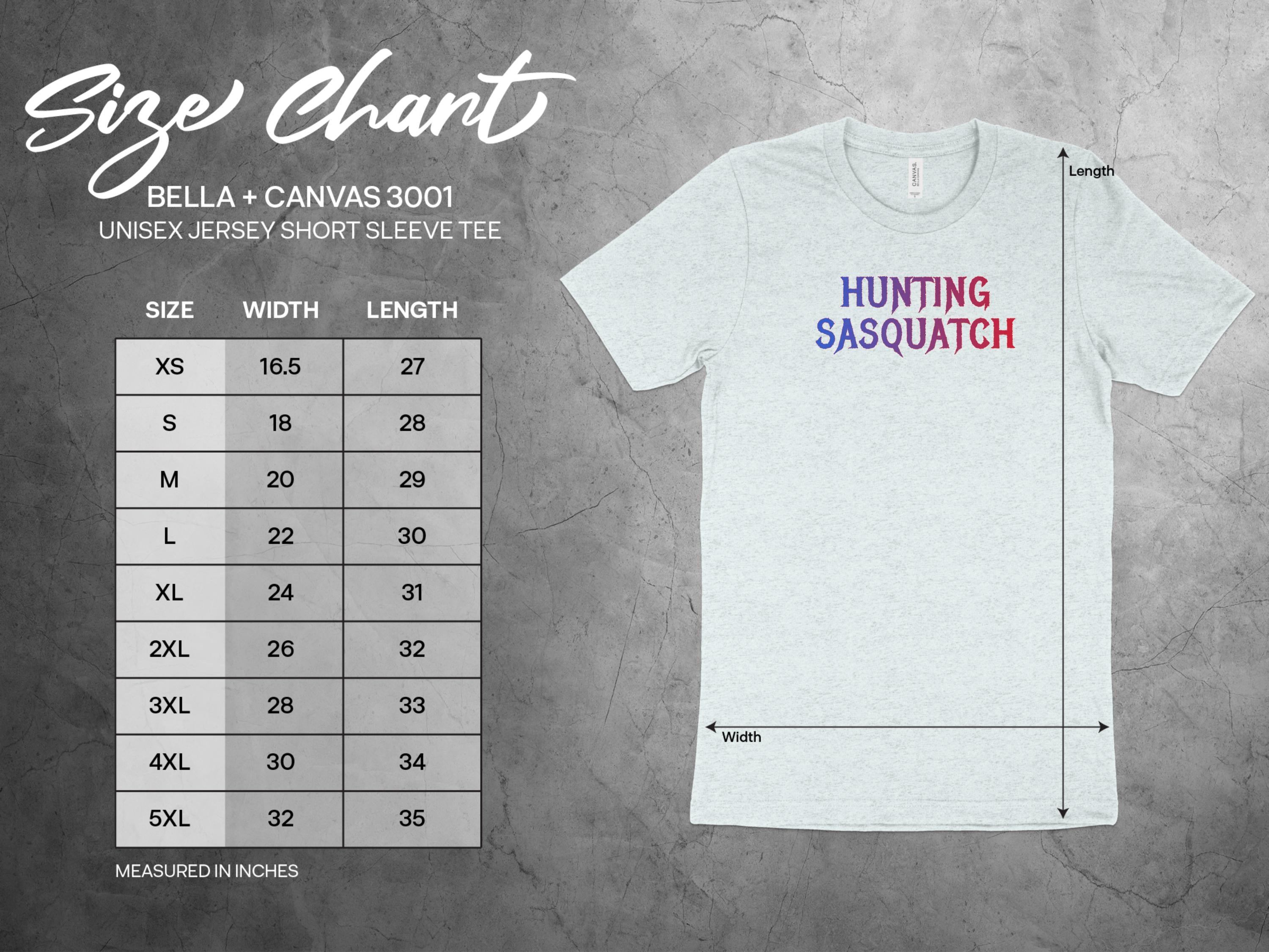 Hunting Sasquatch Funny Graphic Unisex T-Shirt product type