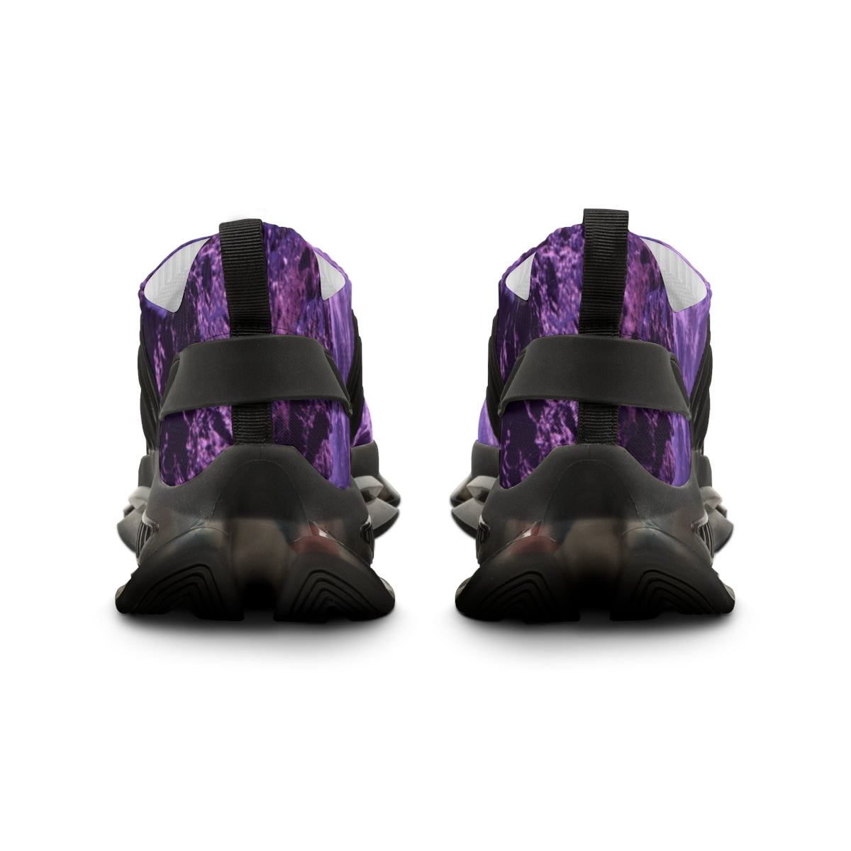Unique Purple Pattern Athletic Footwear Product