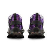 Unique Purple Pattern Athletic Footwear Product