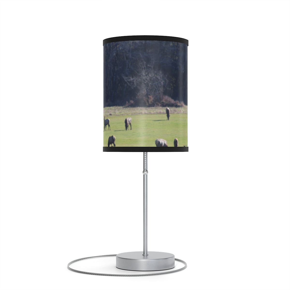 Serene Pasture with Grazing Sheep Lamp Shade