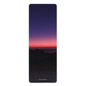 Stunning Sunset Over Ocean at Twilight Yoga Mat Product