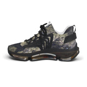 Lace Up Sneakers with Modern Artistic Design