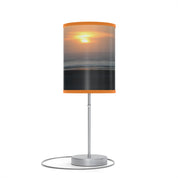 Sunset Beach Scene Decorative Table Lamp