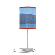 Scenic Mountain and Lake View Table Lamp product