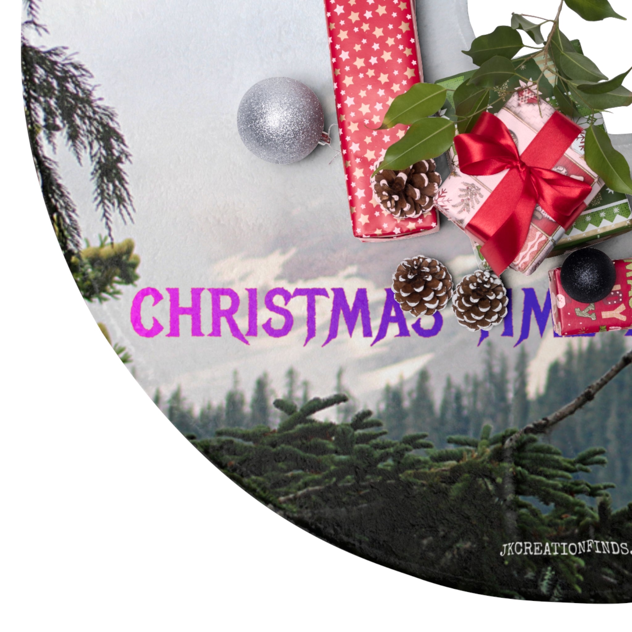 Christmas Time Festive Tree Skirt product