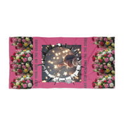Inspirational Floral Stars Pink Towel product type