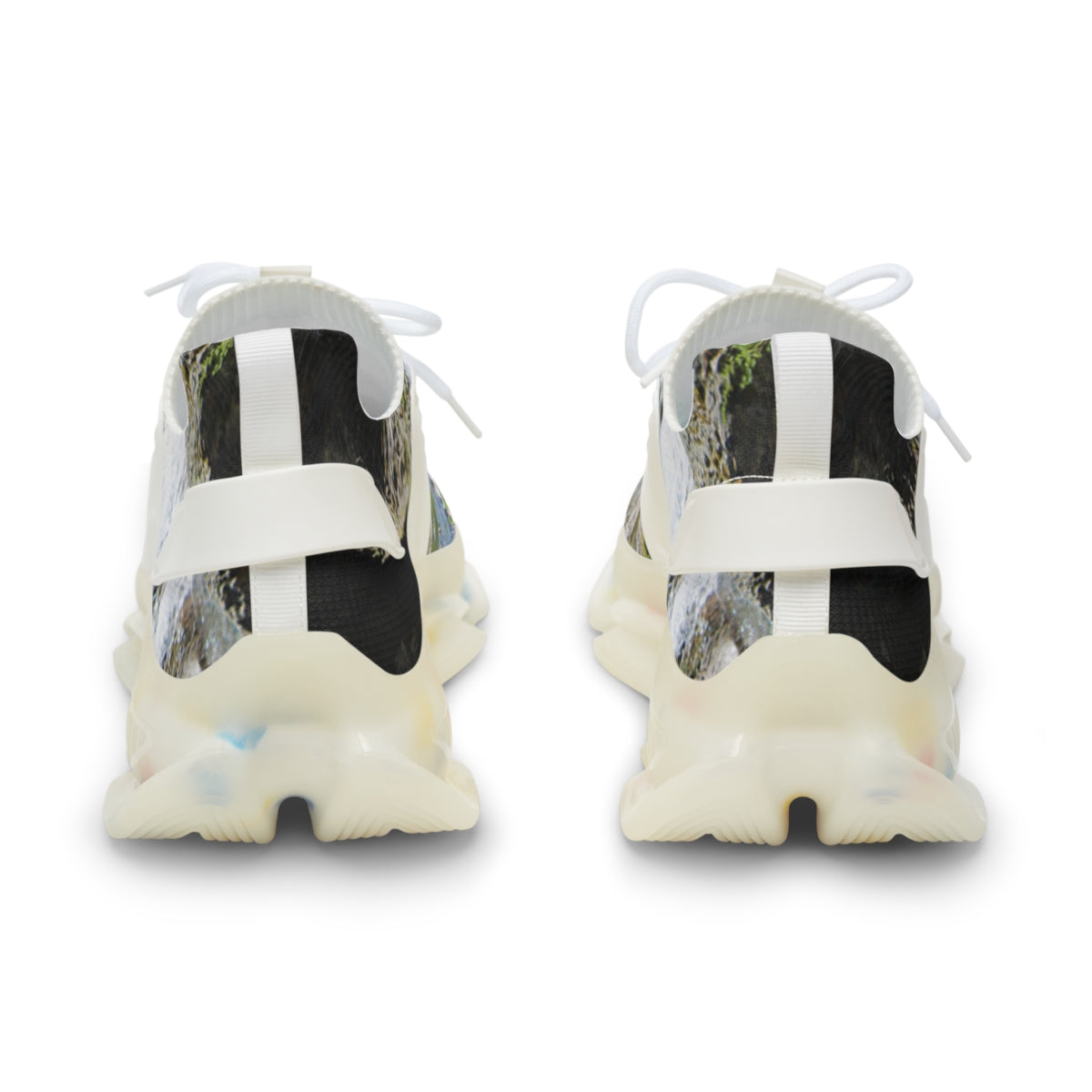 Stylish breathable lace-up textured sneakers