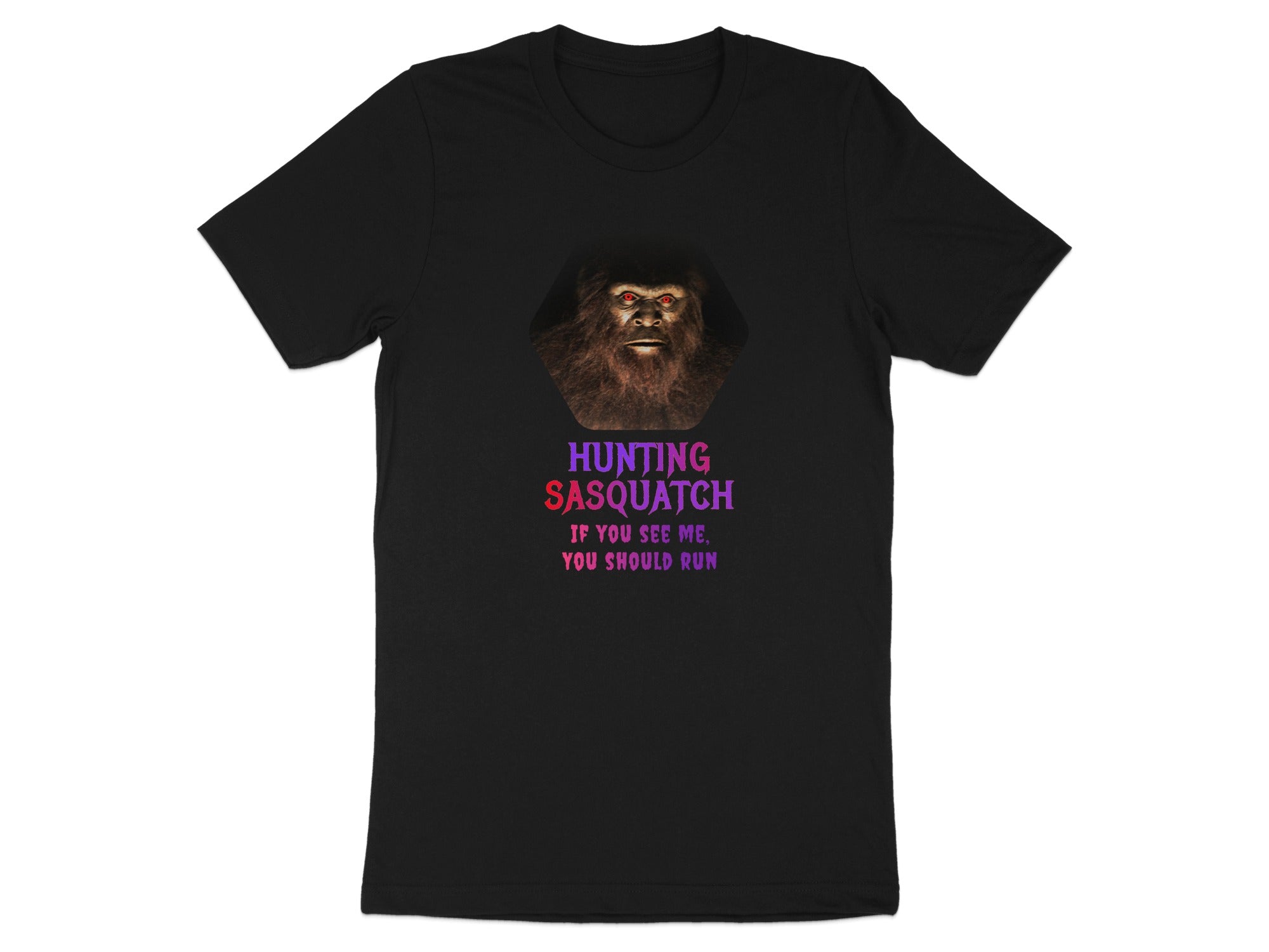Hunting Sasquatch You Should Run T-Shirt product type