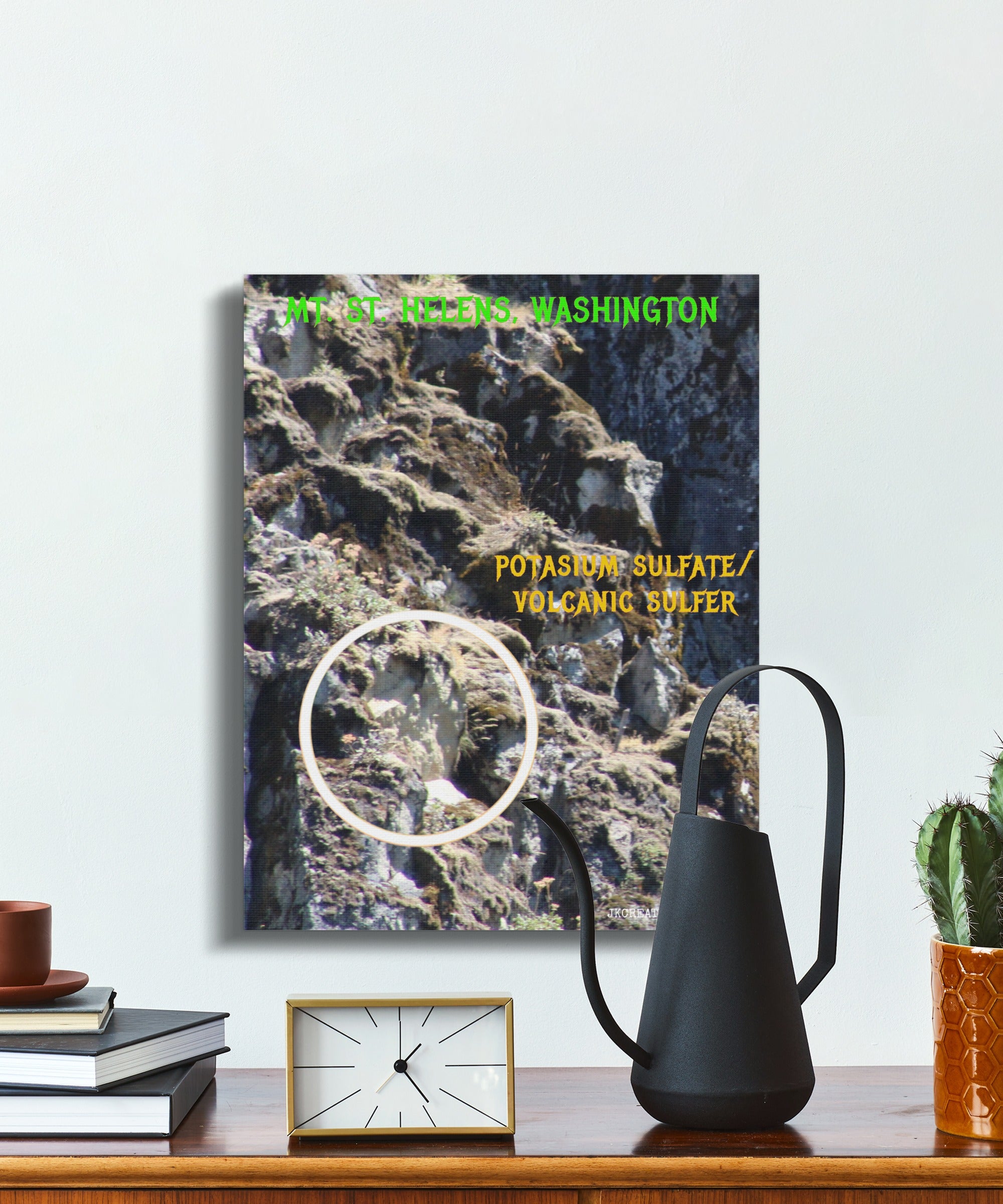 Mount St Helens Washington Potassium Sulfate Volcanic product