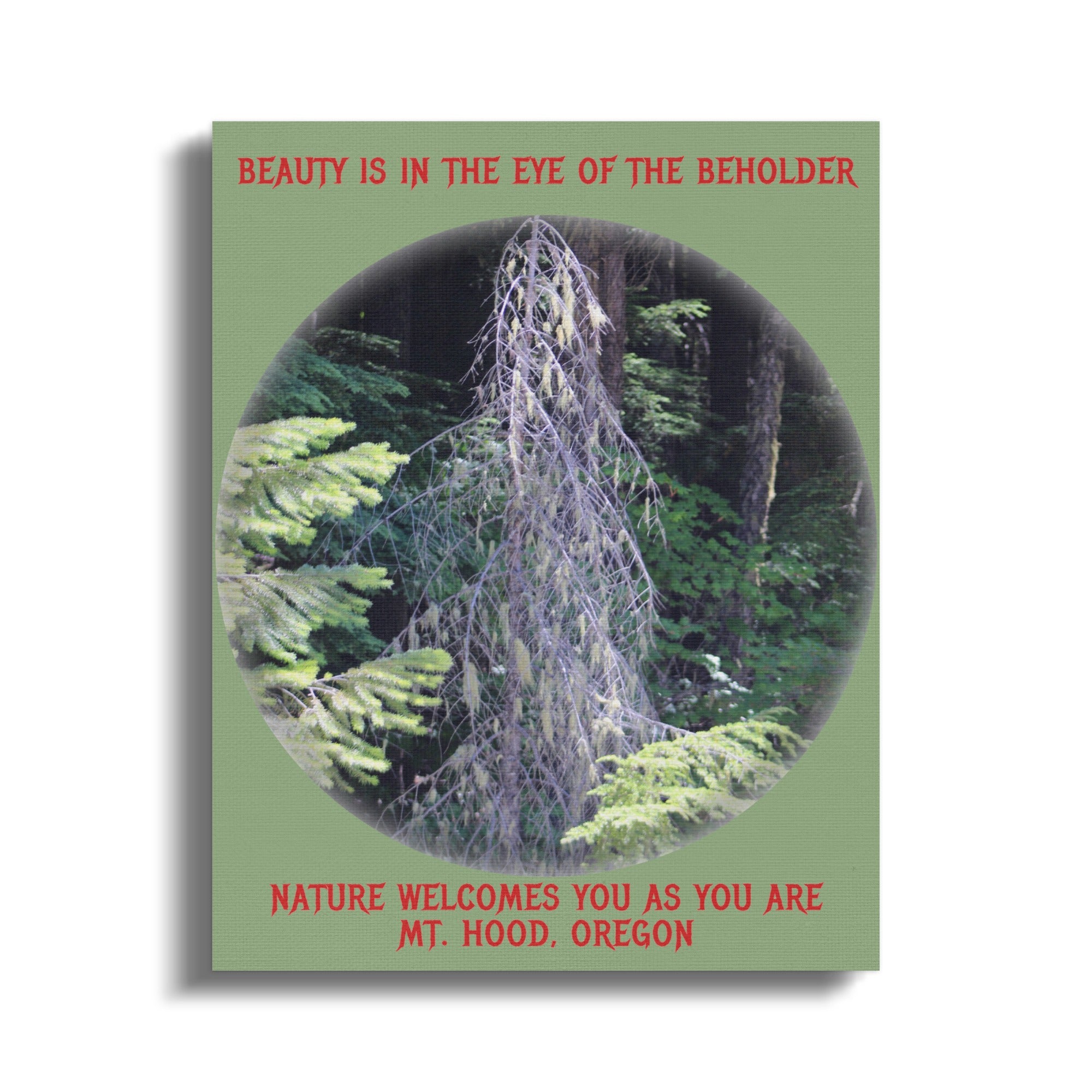 Motivational Nature Quote Canvas Wall Art product