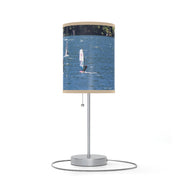 Windsurfing Scene Table Lamp for Beach Decor