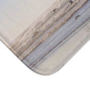 Coastal Ocean Waves Print Design Bath Mat