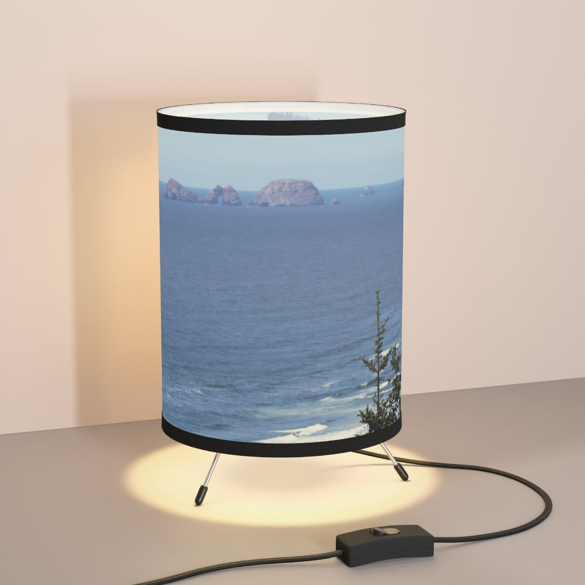 Coastal Landscape Decorative Lamp for Home Decor