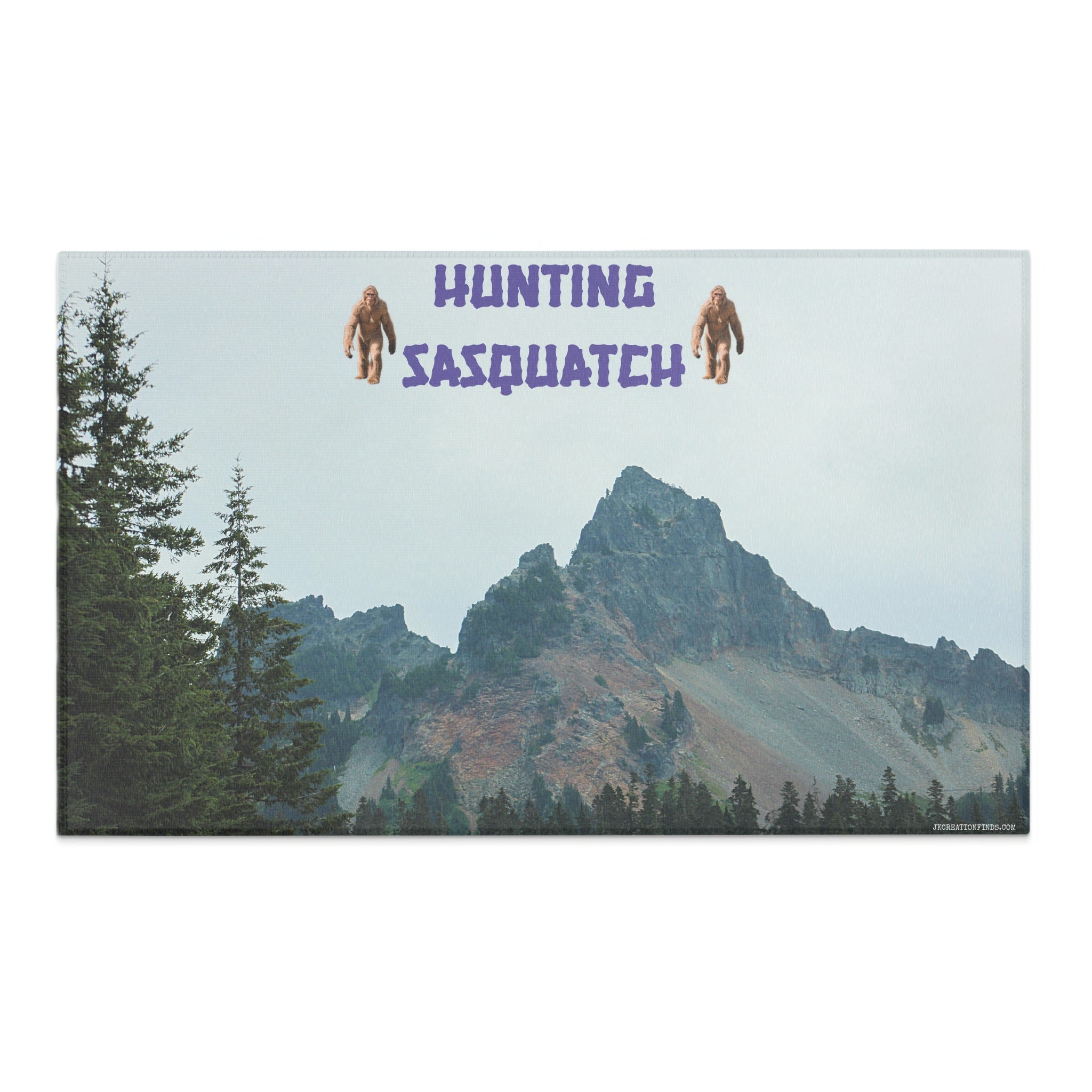 Hunting Sasquatch Scenic Print product type