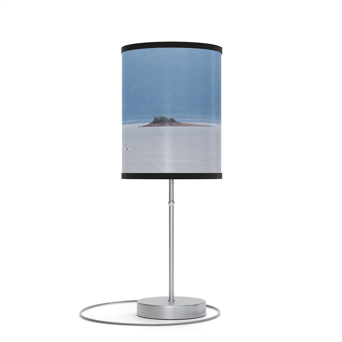 Tranquil Island and Ocean Table Lamp for Home Decoration