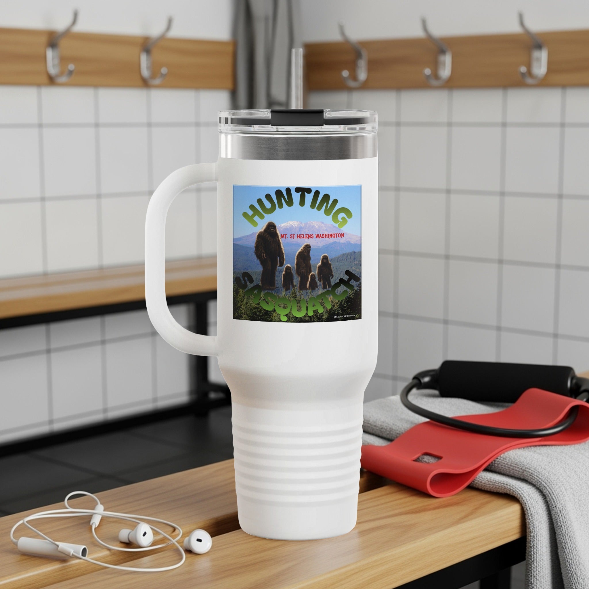 Hunting Sasquatch Adventure Travel Mug product