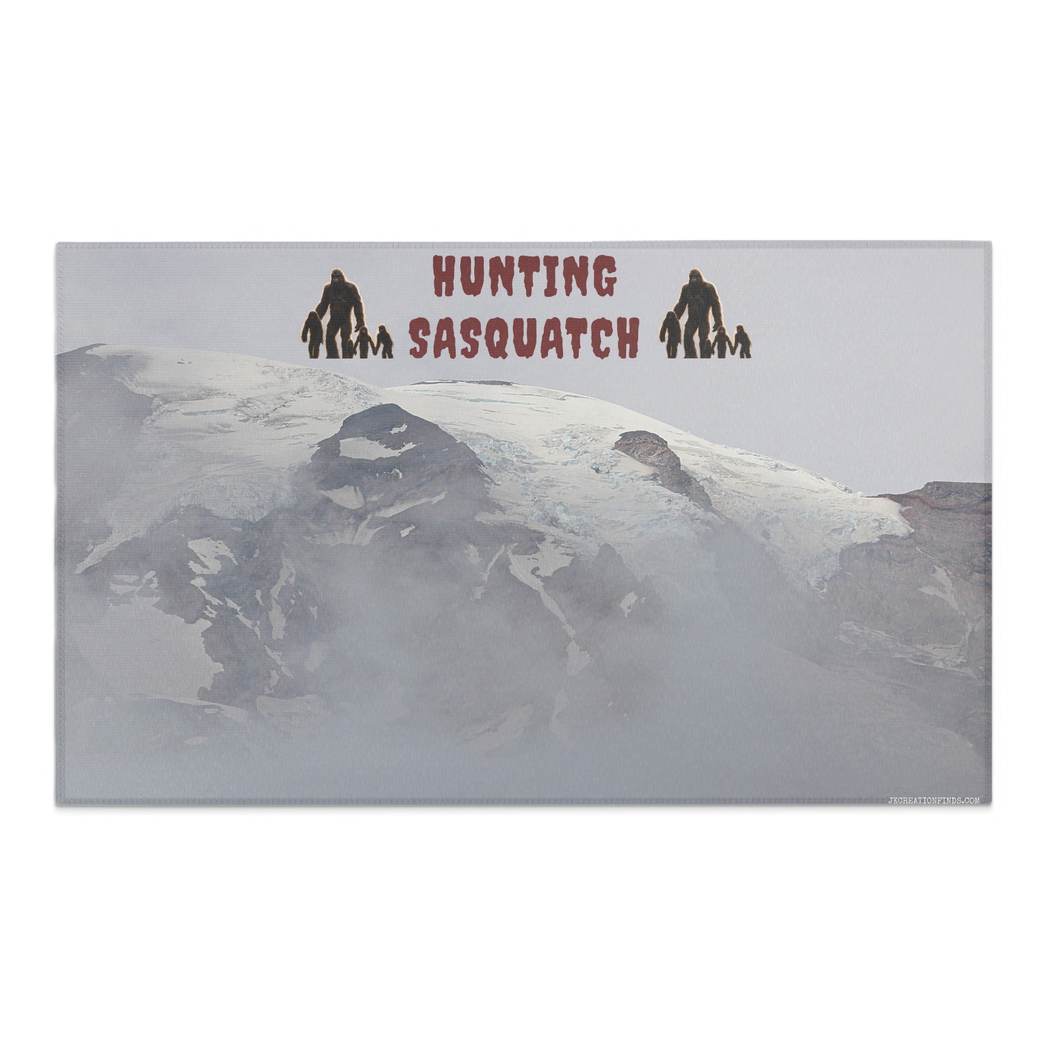 Hunting Sasquatch Mountain Landscape Wall Art product type