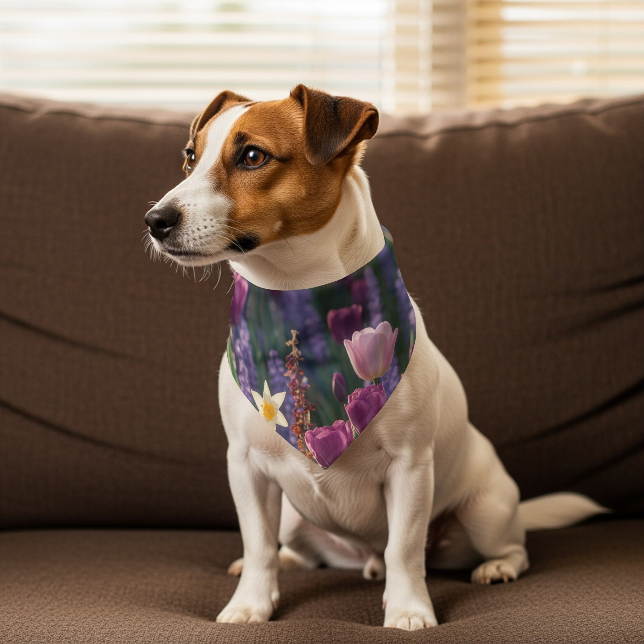 Floral Spring Dog Bandana Pet Costume product type