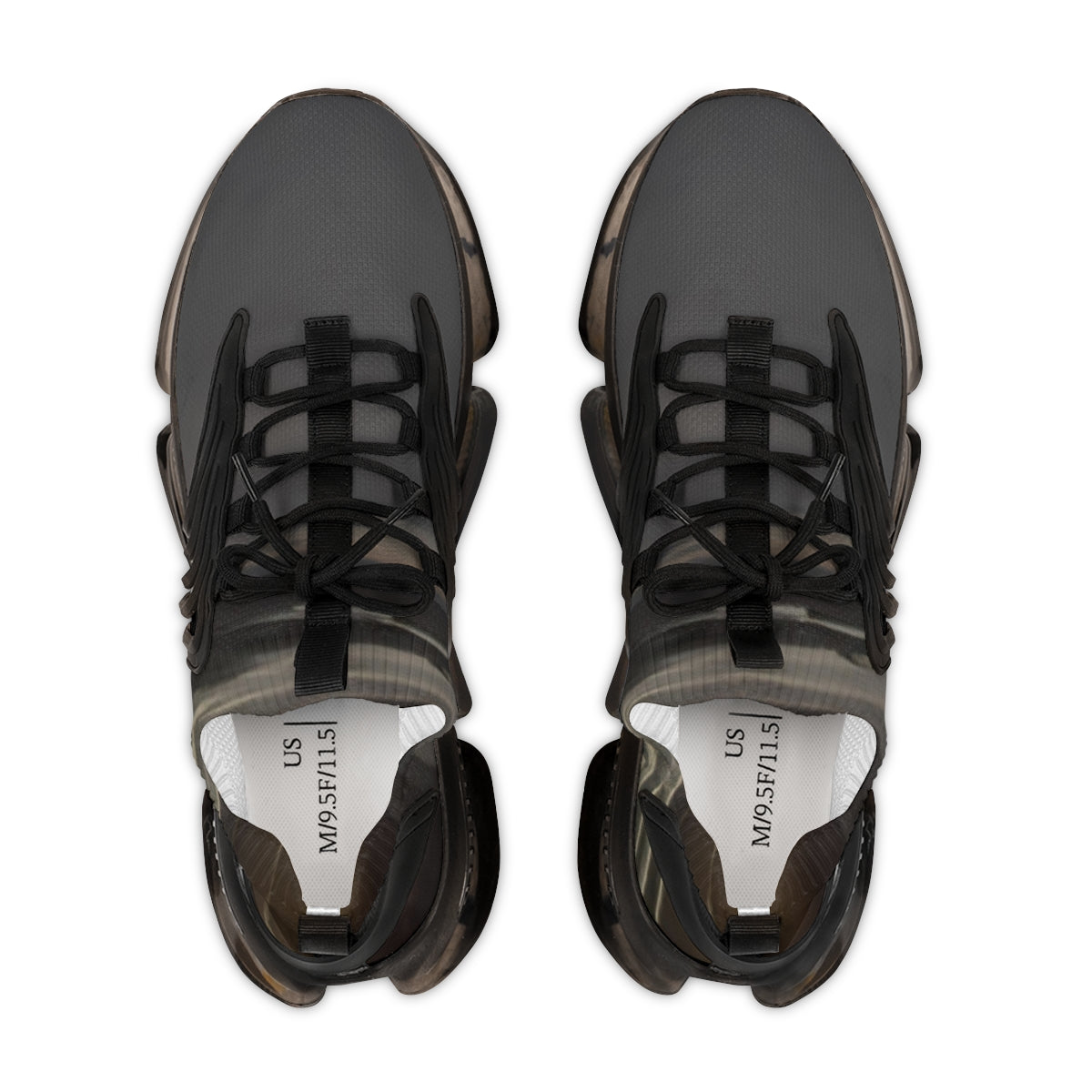 Sleek Black Designer Sneakers for Fashion Enthusiasts