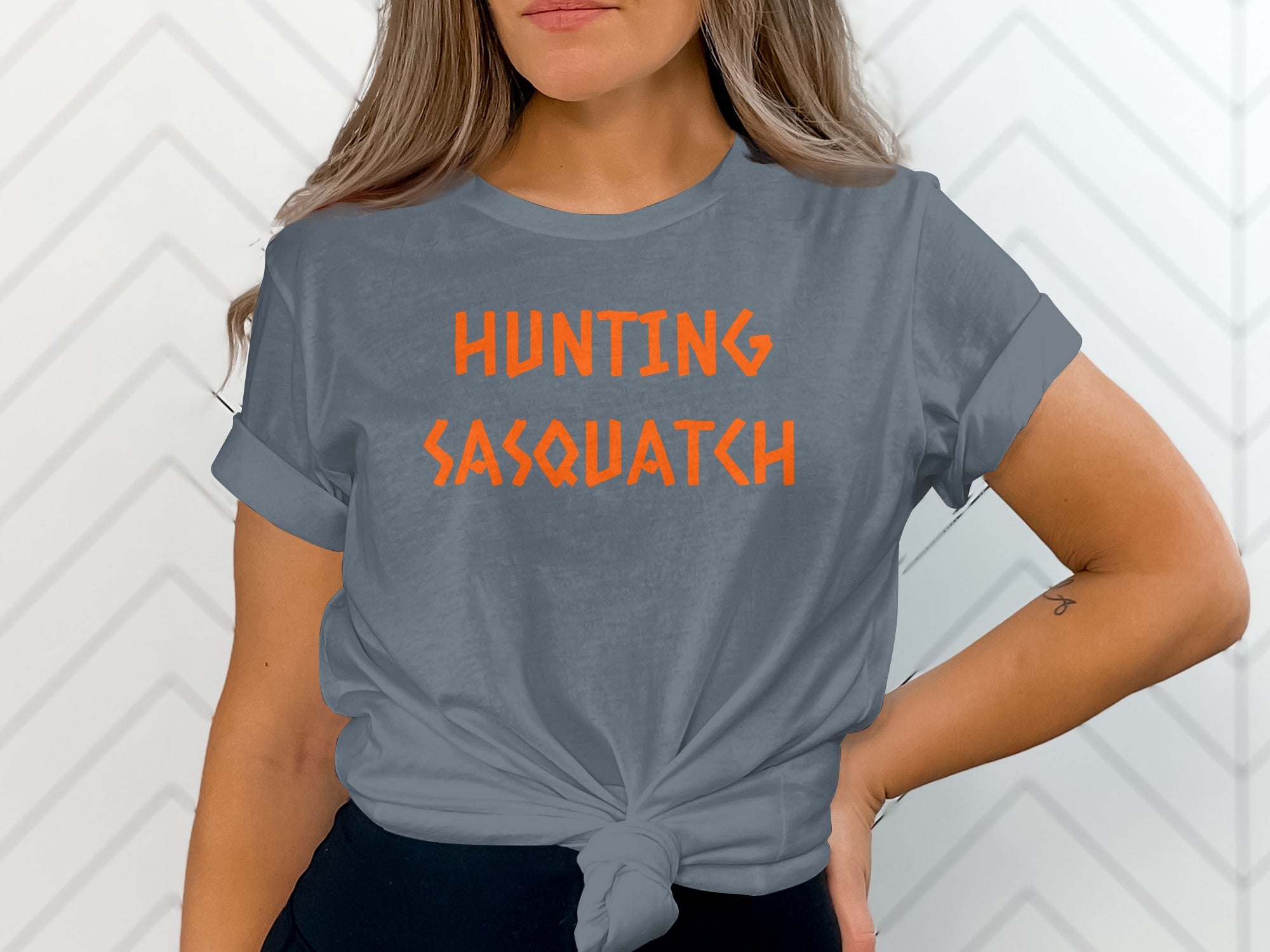 Hunting Sasquatch Graphic Tee Shirt product type