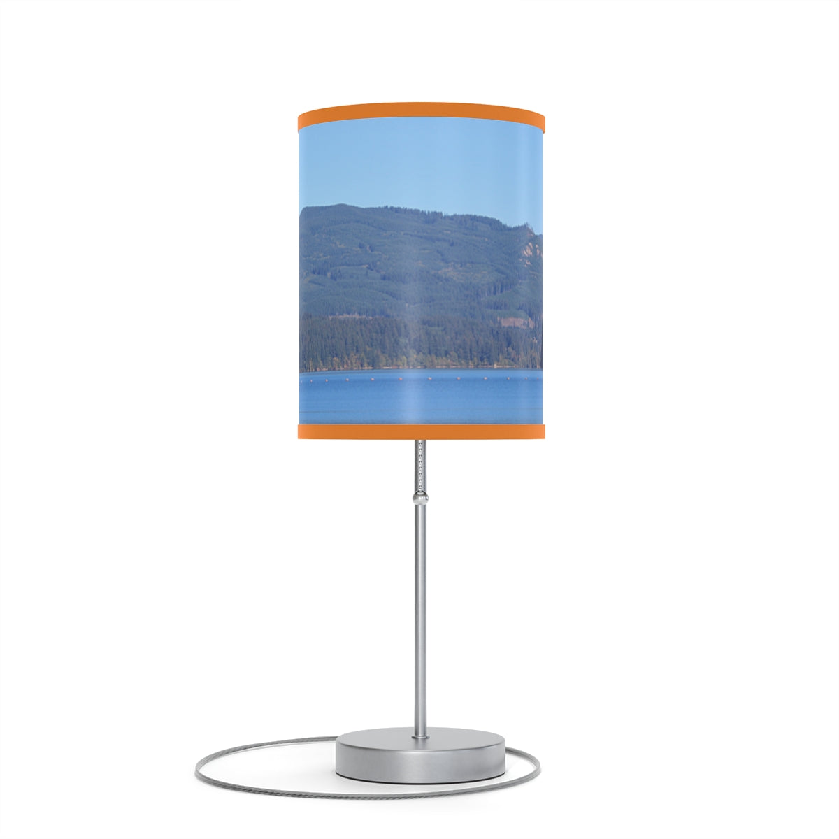 Scenic Mountain View Table Lamp for Cozy Home Decor