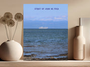Strait of Juan de Fuca Scenic Coastline Art product
