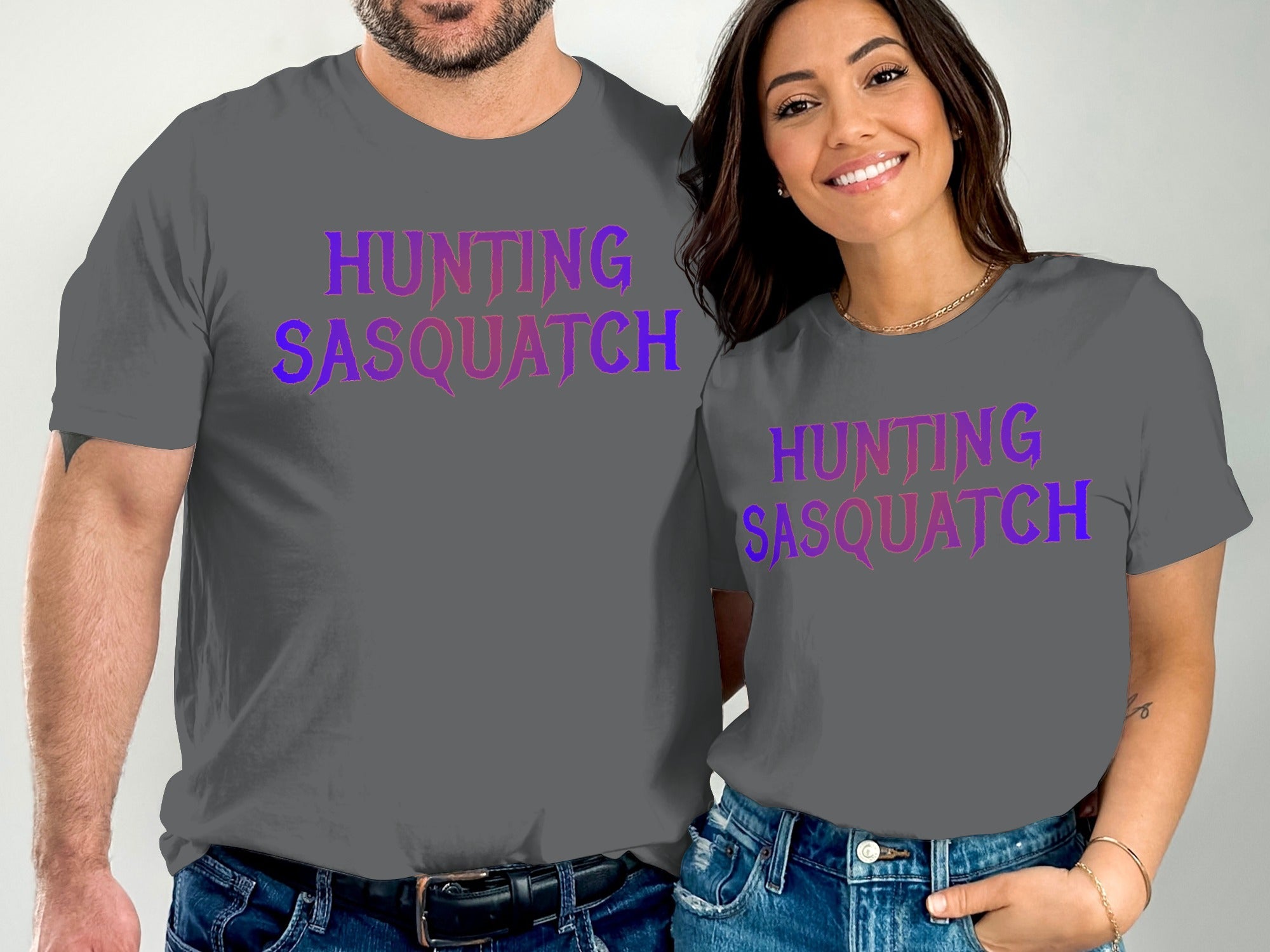 Hunting Sasquatch Graphic Tee Shirt Clothing product