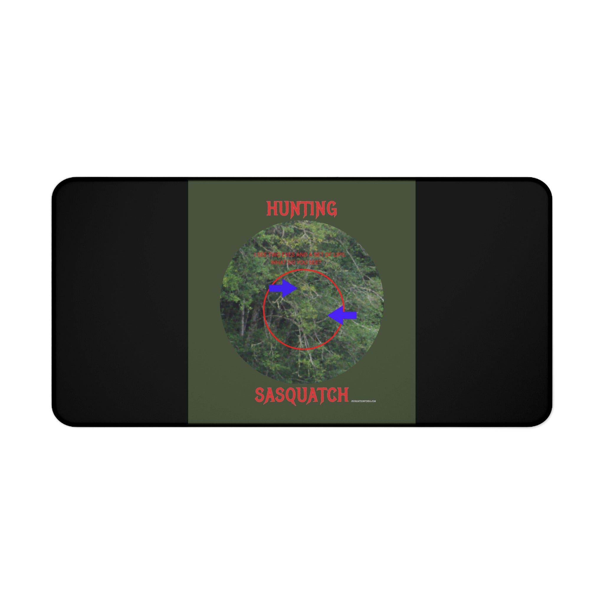Hunting Sasquatch Design Gaming Mouse Pad product type