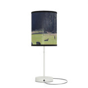 Nature Forest Scene with Deer on Table Lamp product