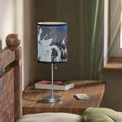 Snowy Mountain Landscape Art Lamp for Your Living Space