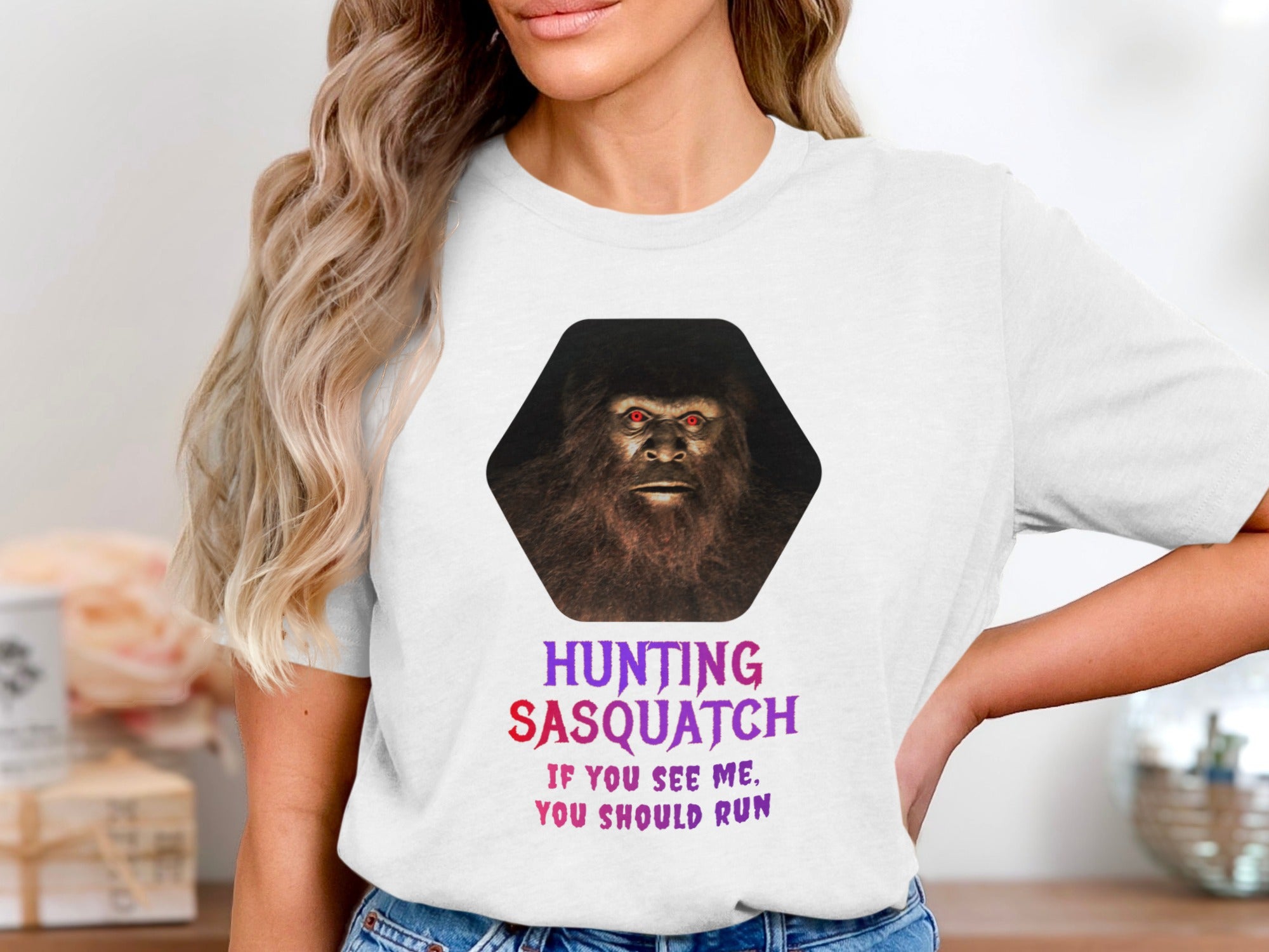Hunting Sasquatch If You See Me You Should Run product type