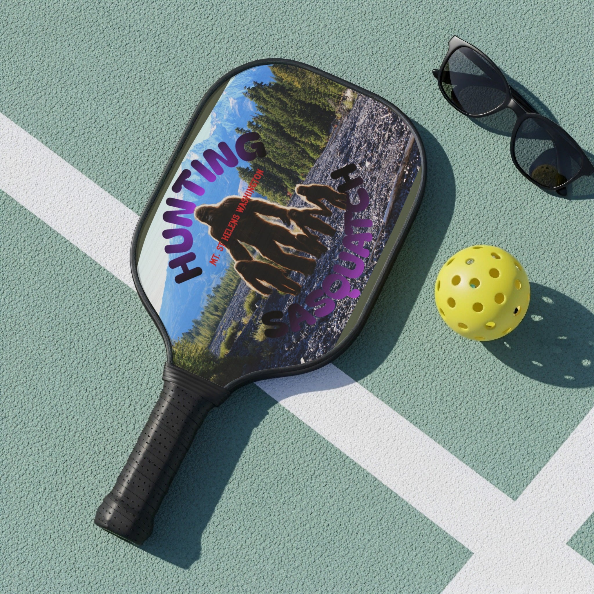 Hunting Horse Graphic Pickleball Paddle product type