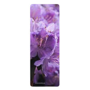 Beautiful Purple Flower Print Yoga Mat product