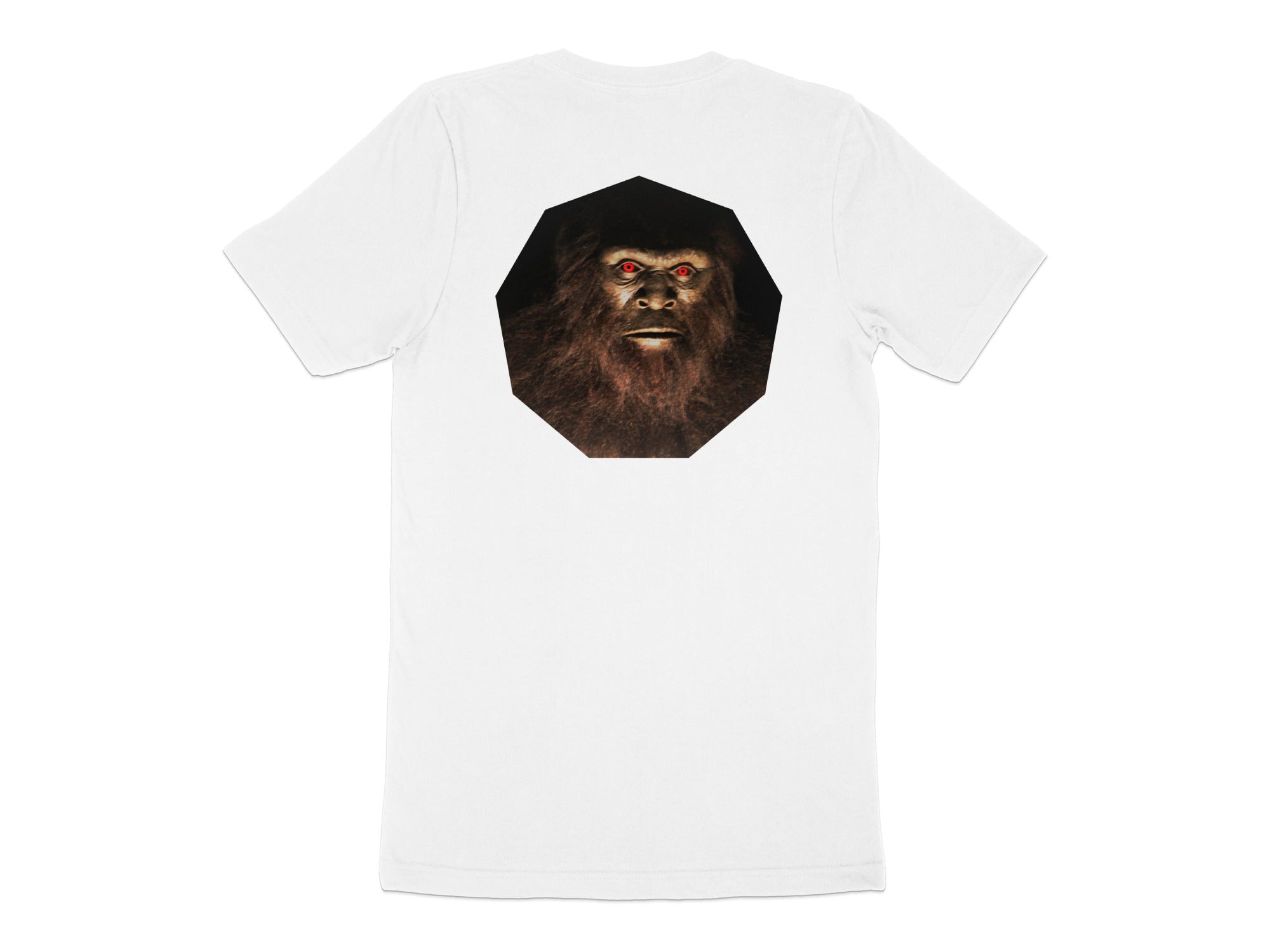 Unique Bigfoot Graphic White T-Shirt product type