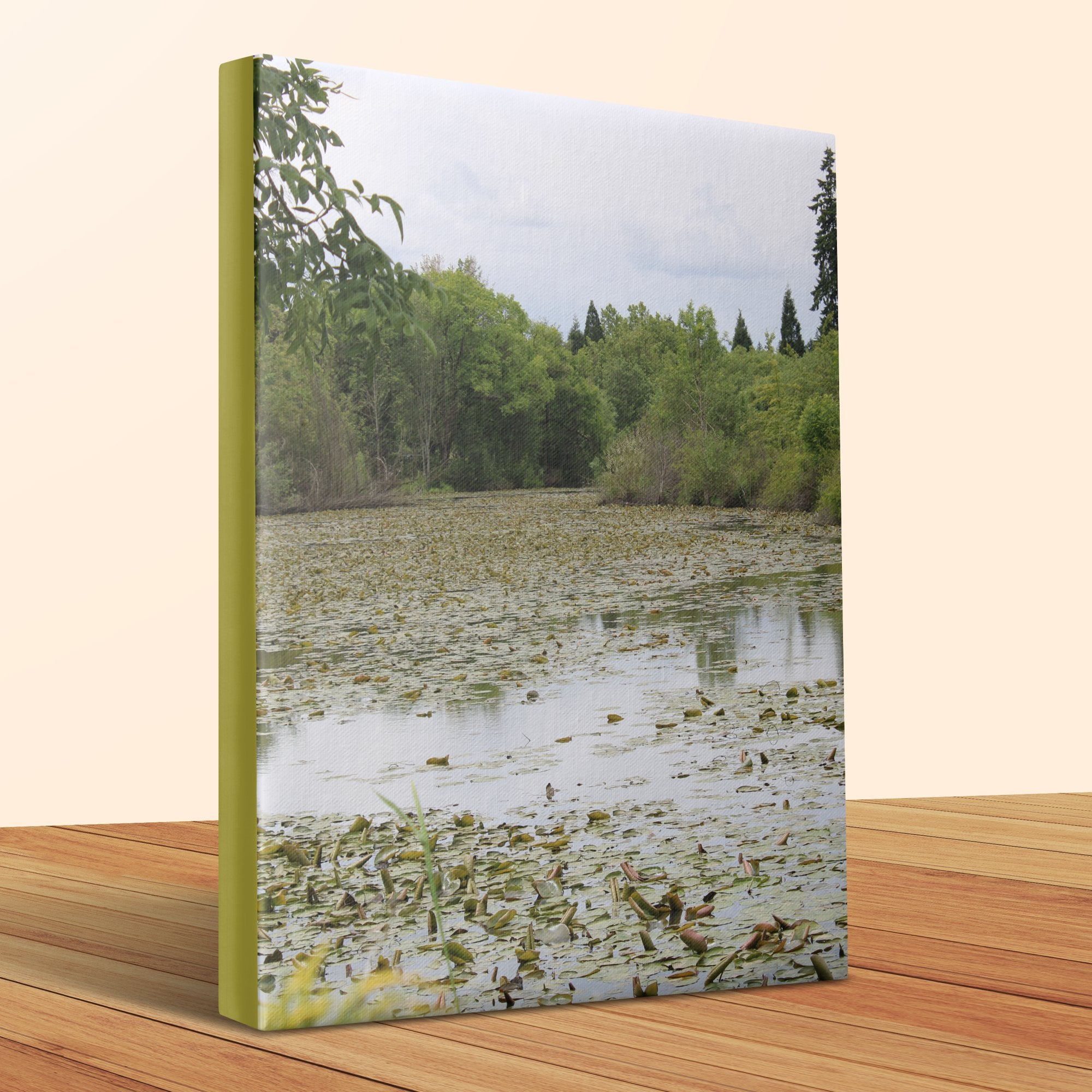 Tranquil Marsh Landscape on Gallery Wrapped Canvas product