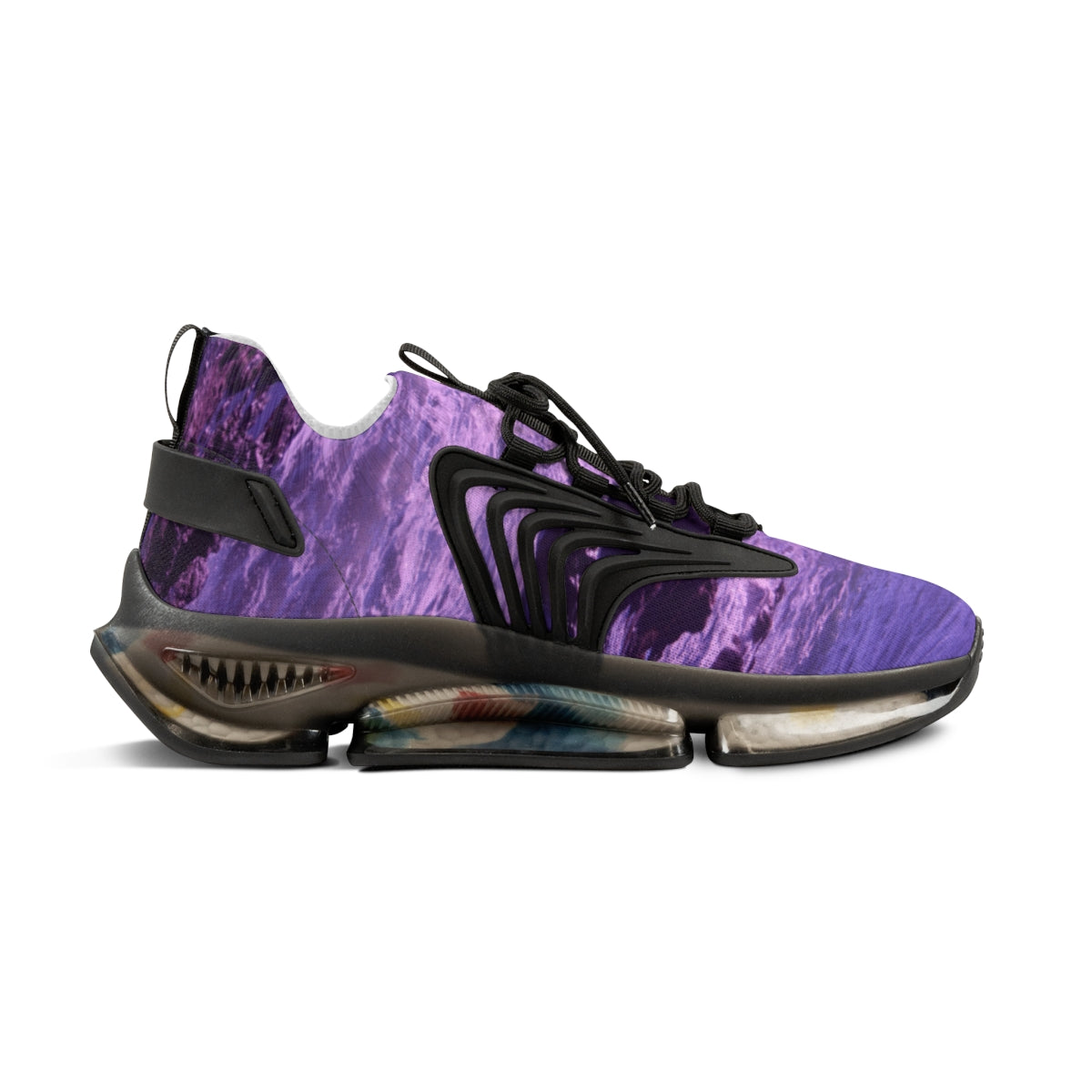 Vibrant Purple Athletic Lifestyle Shoe