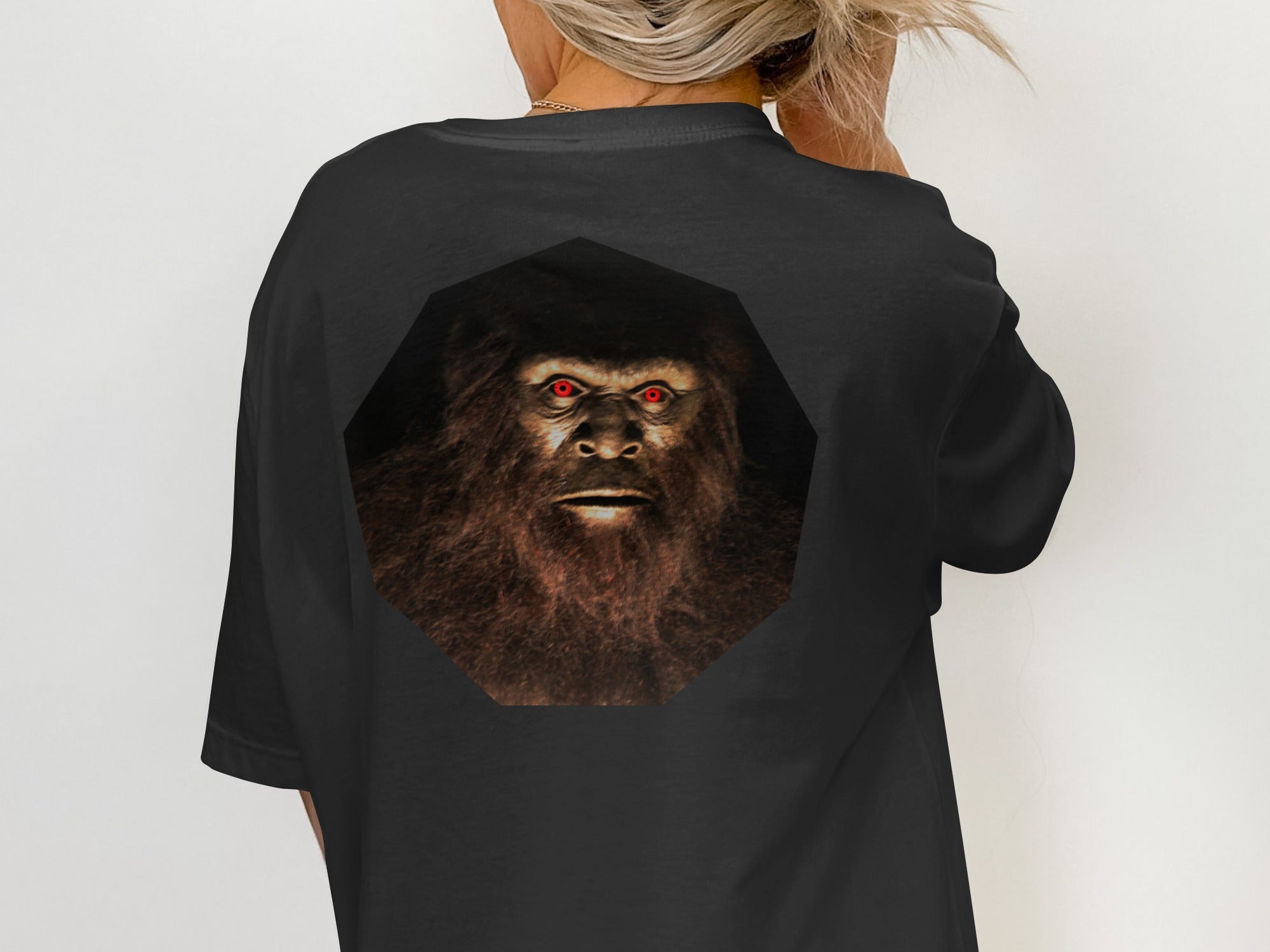 Scary Red Eyed Monster Graphic T Shirt product type