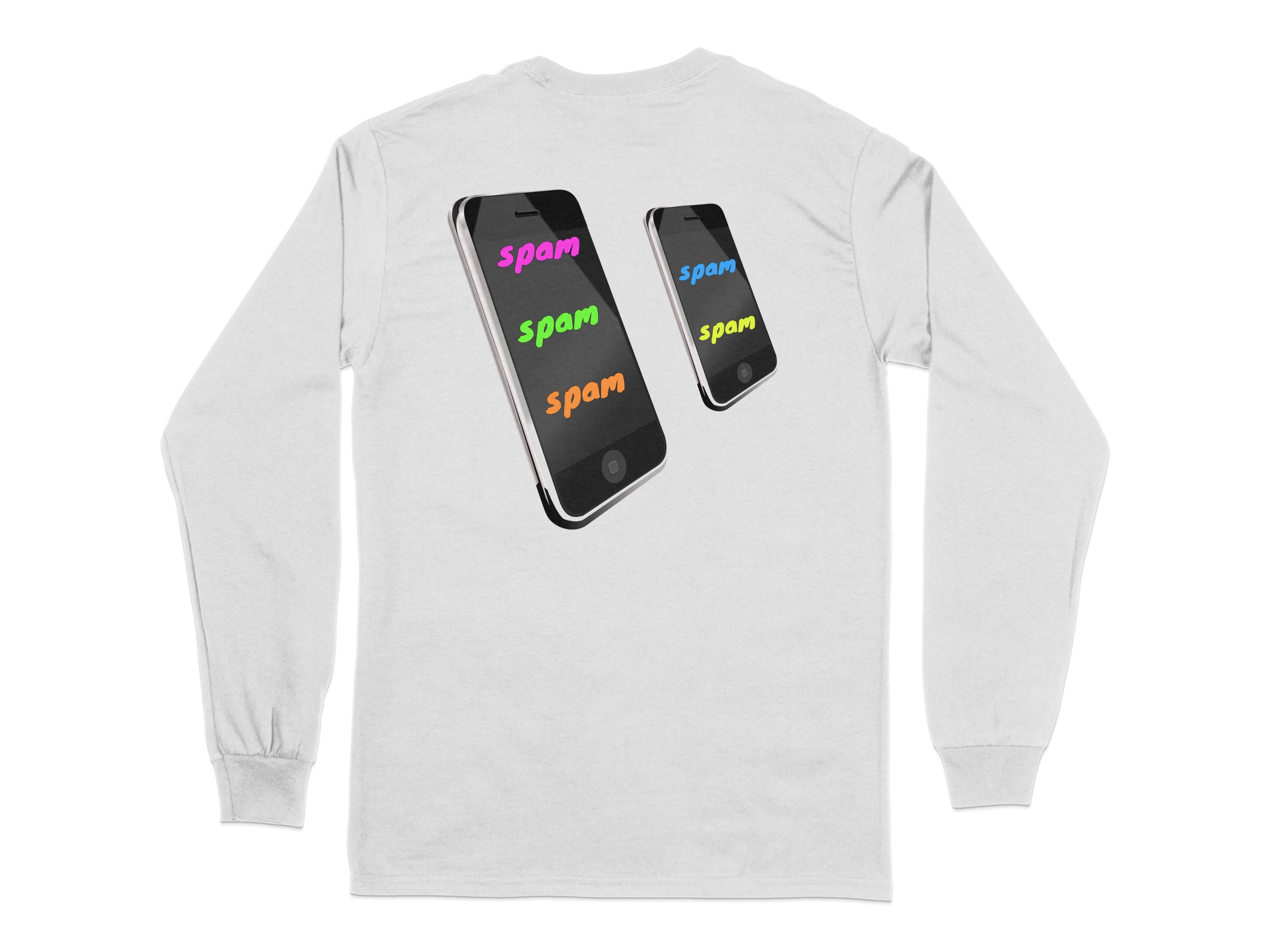 Colorful Spam iPhone Graphic Long Sleeve Shirt product type