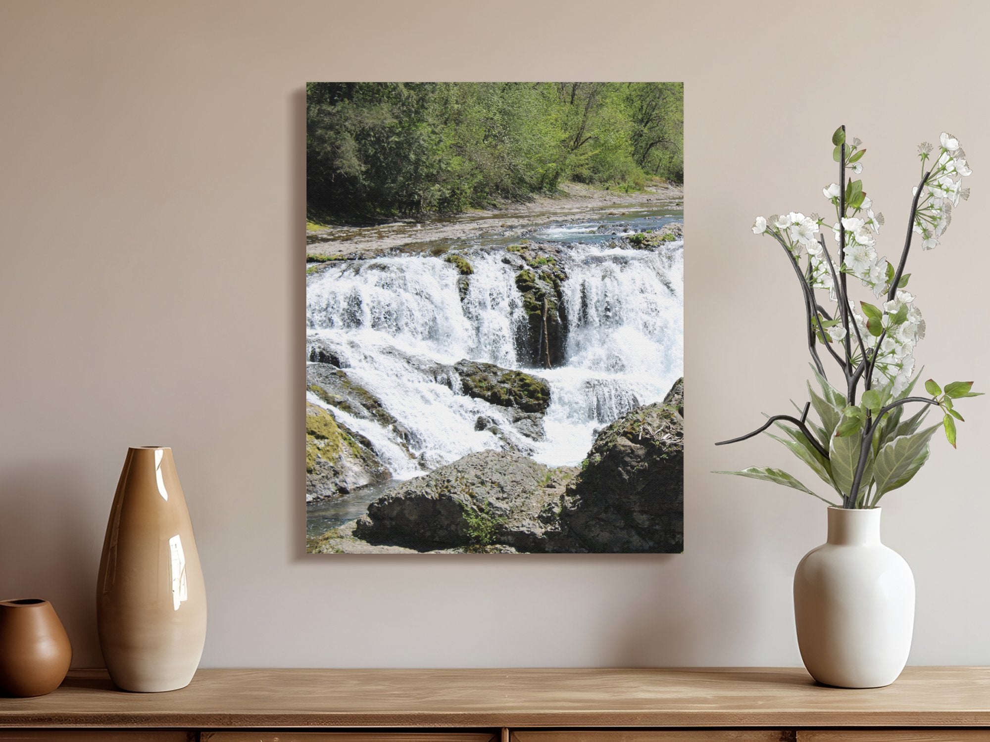 Beautiful Waterfall Scenic Artwork Wall Decor product type