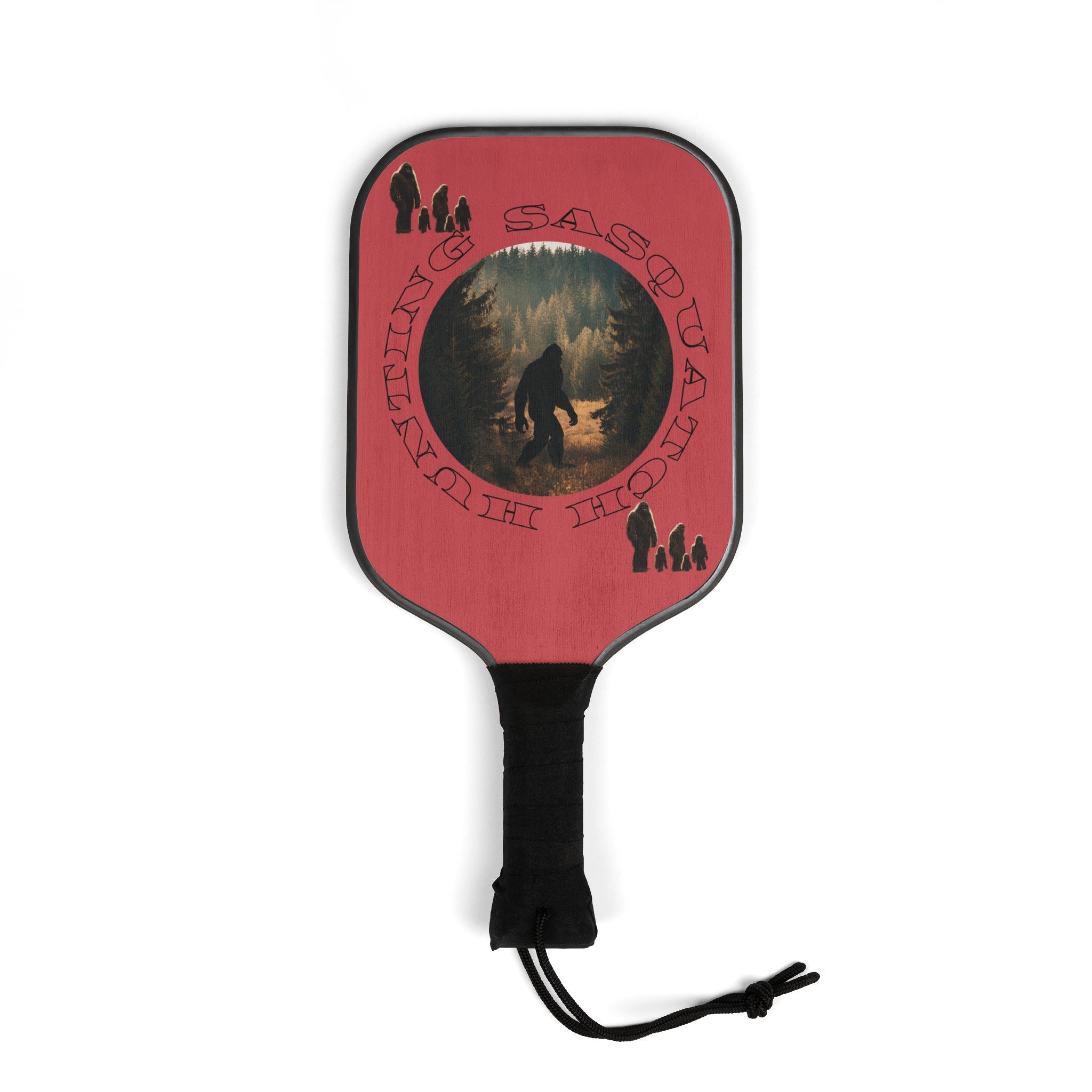 Sasquatch Night Hunting Design Red Paddle product
